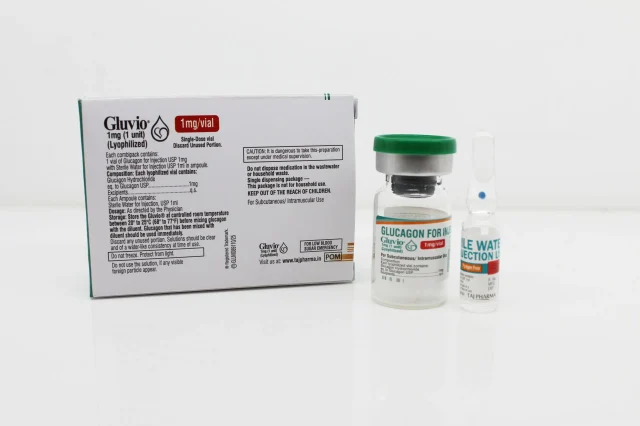 Glucagon for Injection USP 1mg/Vial