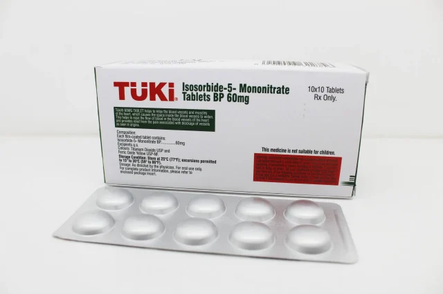 Isosorbide 5 Mononitrate BP 60mg Tablets