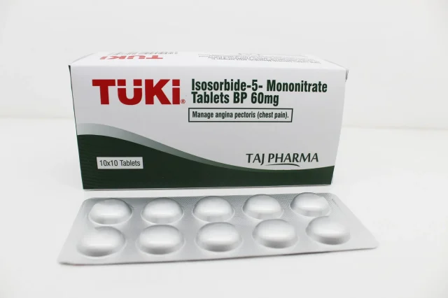 Isosorbide 5 Mononitrate BP 60mg Tablets