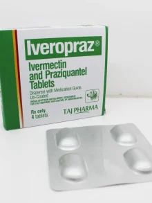 Ivermectin 2mg and Praziquantel 50mg Tablets Manufacturers India