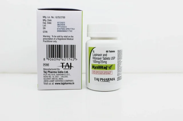 Lopinavir and Ritonavir Tablets 100mg+25mg