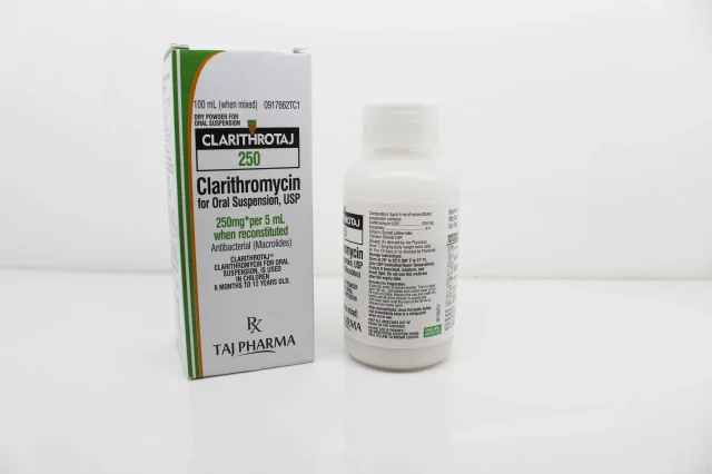 Clarithromycin for Suspension 250mg