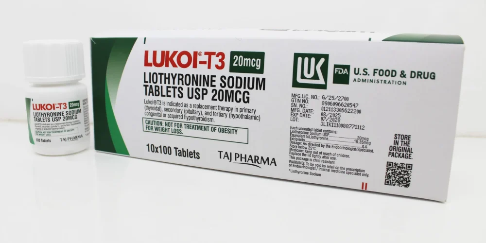 Liothyronine 20mcg Tablets Manufacturers India