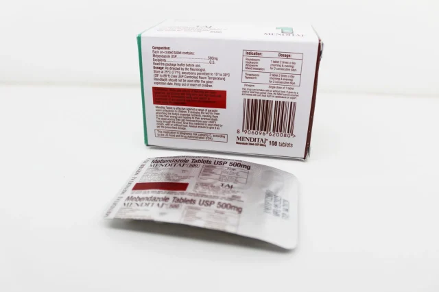 Mebendazole Tablets USP 500mg