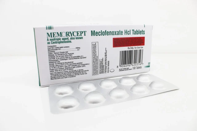 Meclofenoxate Tablets 250mg     