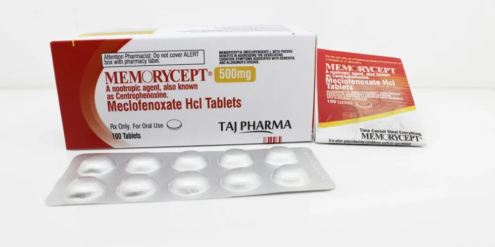 Meclofenoxate Tablets 500mg Manufacturers India &amp; Pioneer Exporters