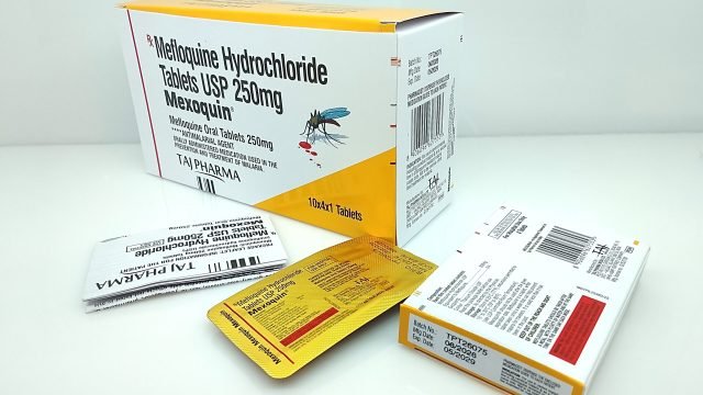 Mefloquine Tablets 250mgManufacturer, Supplier in Vapi, Gujarat
