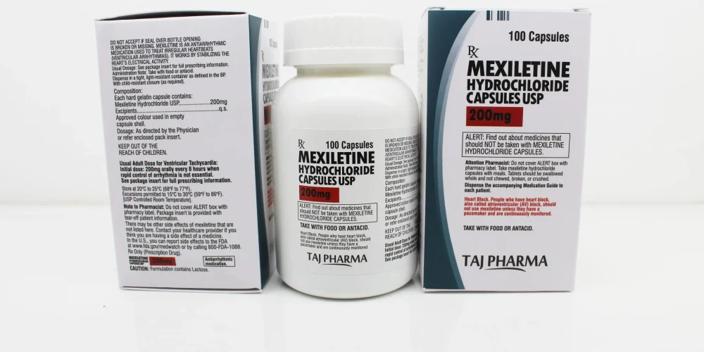 Mexiletine Hydrochloride Capsules 200mg Manufacturers PAN India, Suppliers