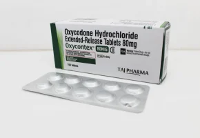 Oxycodone Hydrochloride Extended Release 80mg Tablets