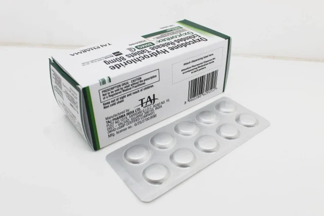 Oxycodone Hydrochloride Extended Release 80mg Tablets