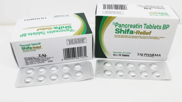 Pancreatin 212.5mg (Shifa) Tablets Manufacturers India, Suppliers