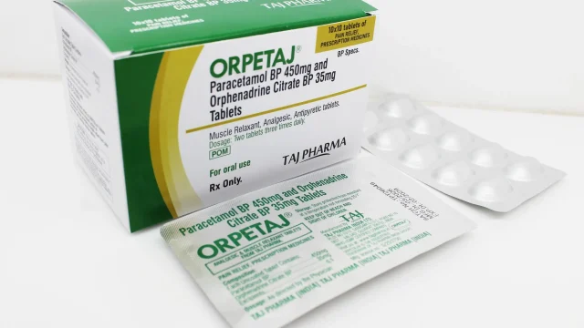 Paracetamol and Orphenadrine Citrate Tablets Manufacturers PAN India, Suppliers