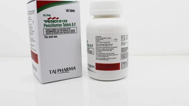 Penicillamine BP 125mg Tablets Manufacturers India & Pioneer Exporters