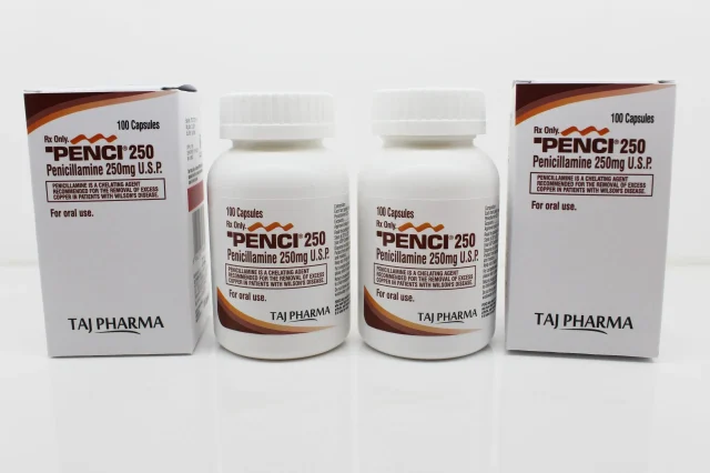 Penicillamine 250mg Capsules