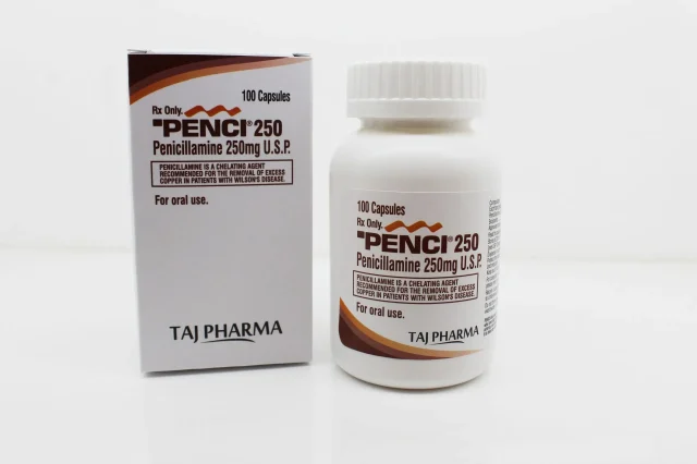 Penicillamine 250mg Capsules