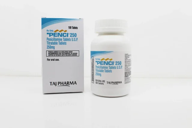 Penicillamine 250mg Tablets 