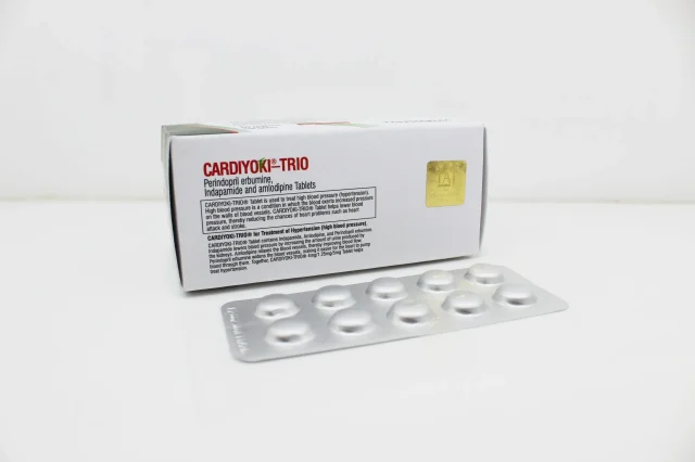  Perindopril erbumine 10mg, Indapamide 1.25mg, Amlodipine 5mg Tablets 