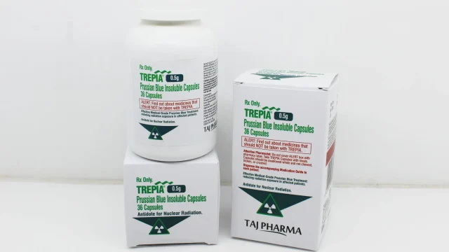 Prussian Blue Capsules Manufacturer, Supplier in Vapi, Gujarat