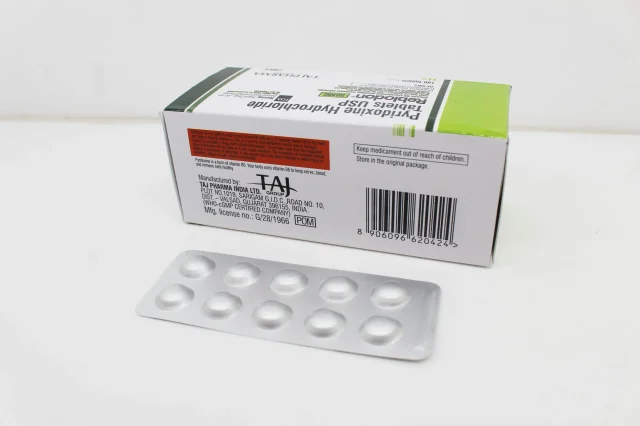 Pyridoxine Hydrochloride 50mg Tablets  