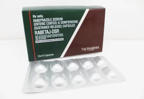 Rabeprazole Sodium (Enteric Coated) & Domperidone (Sustained Release) Capsules