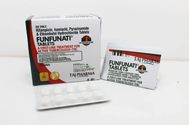 Rifampicin + Isoniazid + Pyrazinamide + Ethambutol Hydrochloride Tablets 150mg+75mg+400mg+275mg