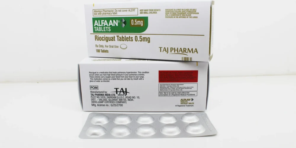 Riociguat 0.5mg Tablets Manufacturers India &amp; Pioneer Exporters