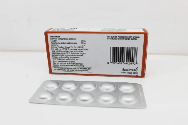 Sacubitril & Valsartan Tablets 24/26mg 