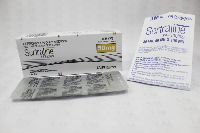 Sertraline Hcl Tablets 50mg