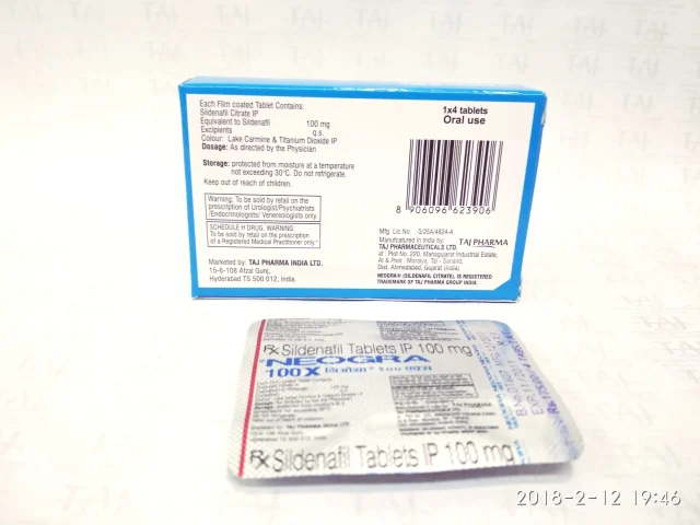 Sildenafil 100mg Tablets 