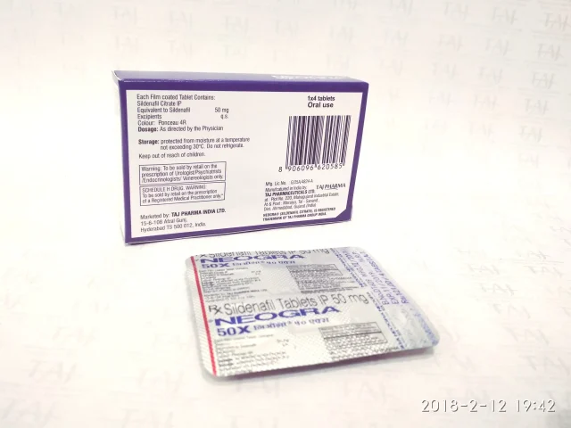 Sildenafil 50mg Tablets 