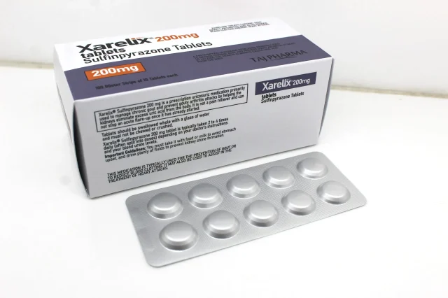 Sulfinpyrazone Tablets 200mg 