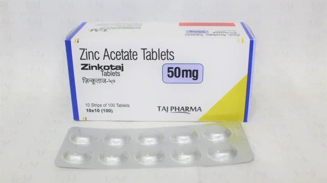 Zinc acetate Tablets 50mg Manufacturers India, Suppliers