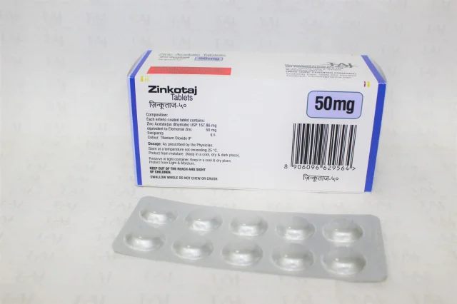 Zinc acetate Tablets 50mg 