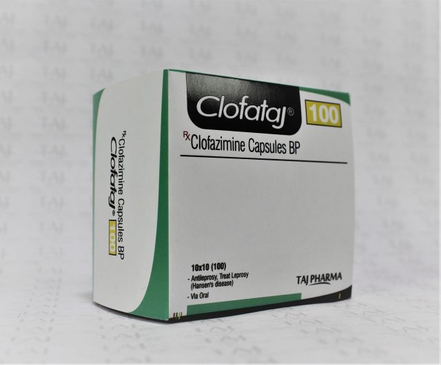 Clofazimine Capsules 100mg Taj Pharma